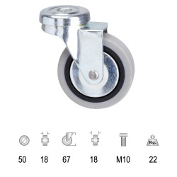 Soporte Frente-Techo Para Estor 7206