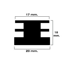 Fusible Cristal Ø 5 x 20 mm. /  6 A. (Caja 100 piezas)