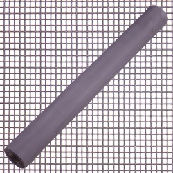 Tela Mosquitera Fibra Vidrio Gris 18x16/120 cm. Rollo 50 metros.