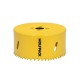 Corona Sierra Bimetal Ø 95 mm. Templado Termico, Base Reforzada. Corona Madera, Broca Agujeros Madera, Acero, Hierro, Plasticos