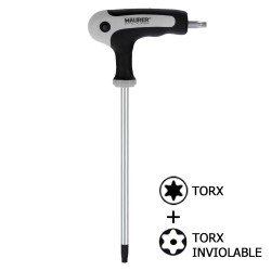 Llave Torx Maurer Con Mango "T" T10 Inviolable