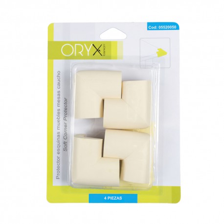 Protector Oryx Esquinas Muebles Caucho(bister.4piezas)