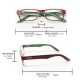 Gafas Lectura Kansas Rojo / Verde. Aumento +2,0 Gafas De Vista, Gafas De Aumento, Gafas Visión Borrosa