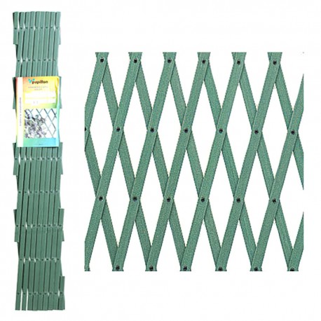 Celosia Pvc Verde Extensible 3x1 metros.