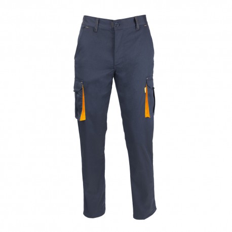 Pantalon Trabajo Talla 56 Azul Oscuro Spandex