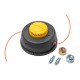 Cabezal Desbrozadora Universal Carga Extensible Con 3 Adaptadores