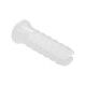 Taco Wolfpack Plástico Blanco    6 mm. (25 unidades)