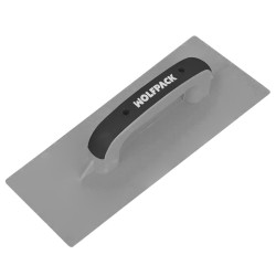 Talocha Plastico Lisa 330 x 140 mm. Gris.