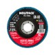 Disco Laminas Lija Circonio Inox - Plus 115x22 mm. Grano 60