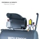 Compresor Aire Wolfpack 50 Litros / 8 Bares / 1,5 Kw - 2,0 HP