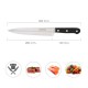 Cuchillo Grenoble Cocinero / Chef Hoja Acero Inoxidable 20 cm. Negro